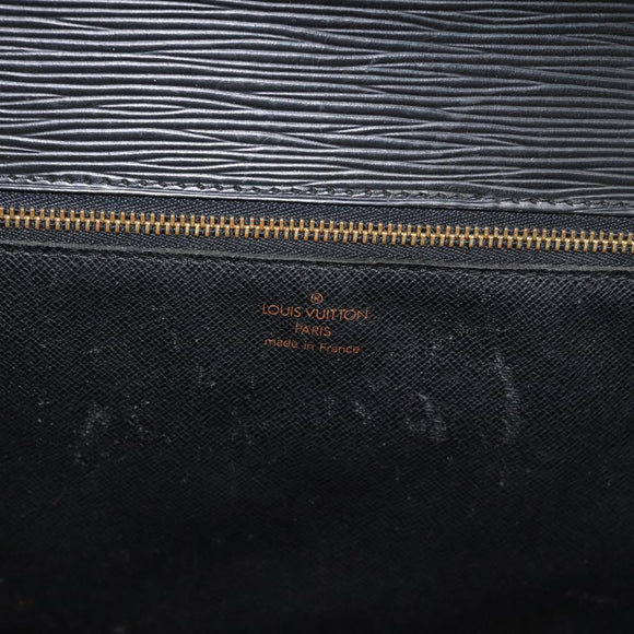 LOUIS VUITTON Epi Monceau 28 Hand Bag Black M52122 LV Auth ep15595