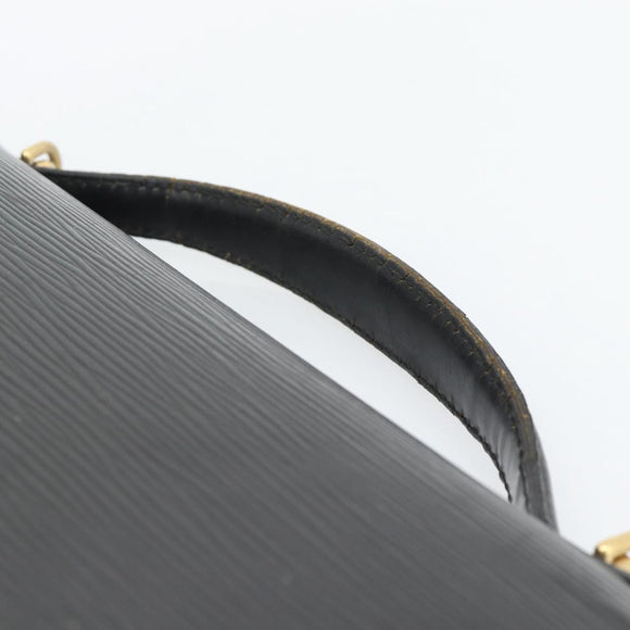 LOUIS VUITTON Epi Monceau 28 Hand Bag Black M52122 LV Auth ep15595