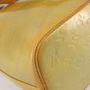 LOUIS VUITTON Monogram Vernis Houston Hand Bag Gris M91053 LV Auth ep15598-17