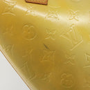 LOUIS VUITTON Monogram Vernis Houston Hand Bag Gris M91053 LV Auth ep15598-9
