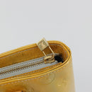 LOUIS VUITTON Monogram Vernis Houston Hand Bag Gris M91053 LV Auth ep15598-19