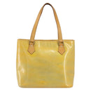 LOUIS VUITTON Monogram Vernis Houston Hand Bag Gris M91053 LV Auth ep15598-13