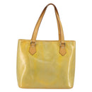 LOUIS VUITTON Monogram Vernis Houston Hand Bag Gris M91053 LV Auth ep15598-2