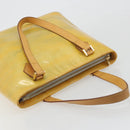LOUIS VUITTON Monogram Vernis Houston Hand Bag Gris M91053 LV Auth ep15598-6