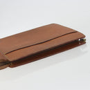 LOUIS VUITTON Epi Pochette Homme Bag Brown Zipangu Gold M52528 LV Auth ep15599-5
