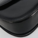 GUCCI Bamboo Hand Bag Leather Black Gold 000 2113 0633 Auth ep15601A-11