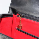 GUCCI Bamboo Hand Bag Leather Black Gold 000 2113 0633 Auth ep15601A-21