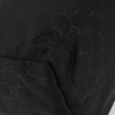 GUCCI GG Canvas Tote Bag Nylon Black Gold 282439 Auth ep15602-16