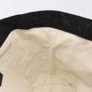 GUCCI GG Canvas Tote Bag Nylon Black Gold 282439 Auth ep15602-18
