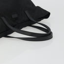 GUCCI GG Canvas Tote Bag Nylon Black Gold 282439 Auth ep15602-7