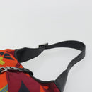 GUCCI Jackie Shoulder Bag Canvas Orange Silver 001 9735 Auth ep15603-10