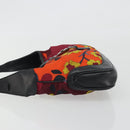 GUCCI Jackie Shoulder Bag Canvas Orange Silver 001 9735 Auth ep15603-6