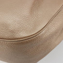 GUCCI Sukey Shoulder Bag Leather Champagne Gold 232955 Auth ep15604-12