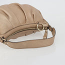 GUCCI Sukey Shoulder Bag Leather Champagne Gold 232955 Auth ep15604-7