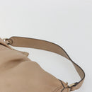 GUCCI Sukey Shoulder Bag Leather Champagne Gold 232955 Auth ep15604-8