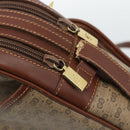 GUCCI Micro GG Supreme Shoulder Bag PVC Beige Gold Auth ep15606-20