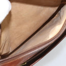 GUCCI Micro GG Supreme Shoulder Bag PVC Beige Gold Auth ep15606-26