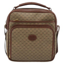 GUCCI Micro GG Supreme Shoulder Bag PVC Beige Gold Auth ep15606-13