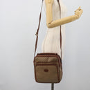 GUCCI Micro GG Supreme Shoulder Bag PVC Beige Gold Auth ep15606-35
