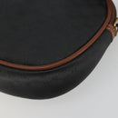 GUCCI Micro GG Supreme Shoulder Bag Black Gold 007 104 0013 Auth ep15607-9