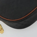 GUCCI Micro GG Supreme Shoulder Bag Black Gold 007 104 0013 Auth ep15607-11