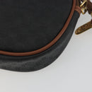 GUCCI Micro GG Supreme Shoulder Bag Black Gold 007 104 0013 Auth ep15607-15
