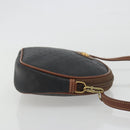 GUCCI Micro GG Supreme Shoulder Bag Black Gold 007 104 0013 Auth ep15607-3