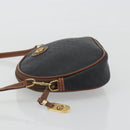 GUCCI Micro GG Supreme Shoulder Bag Black Gold 007 104 0013 Auth ep15607-4