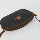 GUCCI Micro GG Supreme Shoulder Bag Black Gold 007 104 0013 Auth ep15607-6