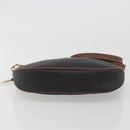 GUCCI Micro GG Supreme Shoulder Bag Black Gold 007 104 0013 Auth ep15607-5