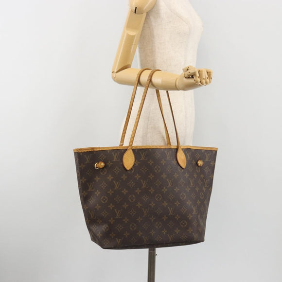 LOUIS VUITTON Monogram Neverfull MM Tote Bag M40156 LV Auth ep15608