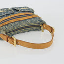LOUIS VUITTON Monogram Denim Buggy PM Shoulder Bag Blue M95049 LV Auth ep15612A-7