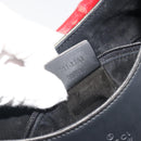 GUCCI Bamboo Hand Bag Leather Black 001 3761 Auth ep15613A-12