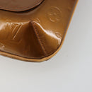 LOUIS VUITTON Monogram Vernis Thompson Street Bag Bronze M91124 LV Auth ep15617-16