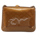 LOUIS VUITTON Monogram Vernis Thompson Street Bag Bronze M91124 LV Auth ep15617-13