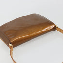 LOUIS VUITTON Monogram Vernis Thompson Street Bag Bronze M91124 LV Auth ep15617-6