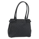 GUCCI GG Canvas Shoulder Bag Black 101971 Auth ep15619-1