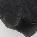 GUCCI GG Canvas Shoulder Bag Black 101971 Auth ep15619-14
