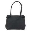 GUCCI GG Canvas Shoulder Bag Black 101971 Auth ep15619-13