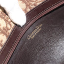 Christian Dior Trotter Canvas Shoulder Bag Beige Gold Auth ep15620A-11
