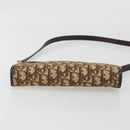 Christian Dior Trotter Canvas Shoulder Bag Beige Gold Auth ep15620A-5