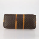 LOUIS VUITTON Monogram Keepall Bandouliere 55 Boston Bag M41414 LV Auth ep15622-5