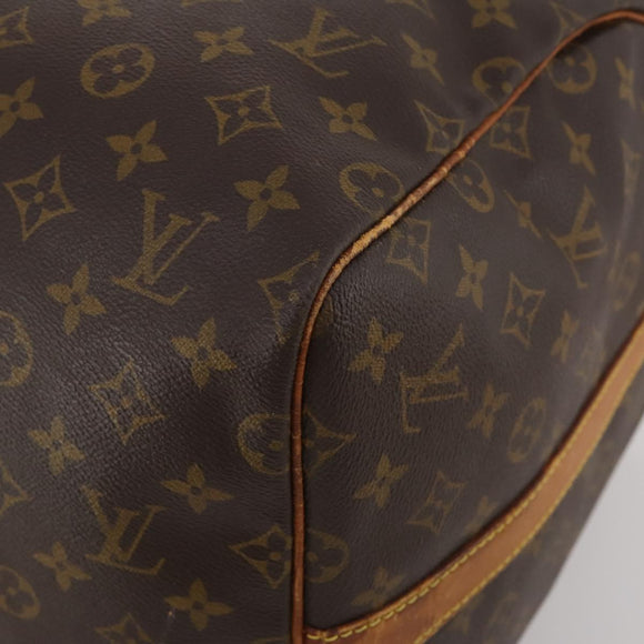 LOUIS VUITTON Monogram Keepall Bandouliere 55 Boston Bag M41414 LV Auth ep15622