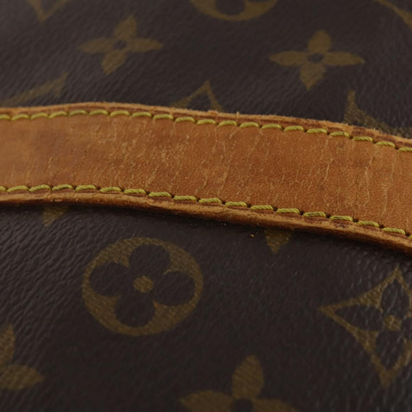 LOUIS VUITTON Monogram Keepall Bandouliere 55 Boston Bag M41414 LV Auth ep15622