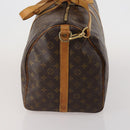 LOUIS VUITTON Monogram Keepall Bandouliere 55 Boston Bag M41414 LV Auth ep15622-3