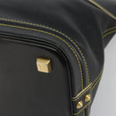 LOUIS VUITTON Suhari Lockit PM Hand Bag Leather Black M91888 LV Auth ep15631-9