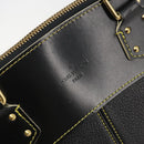 LOUIS VUITTON Suhari Lockit PM Hand Bag Leather Black M91888 LV Auth ep15631-17