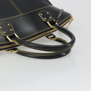 LOUIS VUITTON Suhari Lockit PM Hand Bag Leather Black M91888 LV Auth ep15631-7