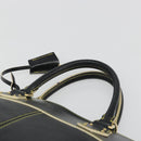 LOUIS VUITTON Suhari Lockit PM Hand Bag Leather Black M91888 LV Auth ep15631-8