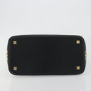 LOUIS VUITTON Suhari Lockit PM Hand Bag Leather Black M91888 LV Auth ep15631-5